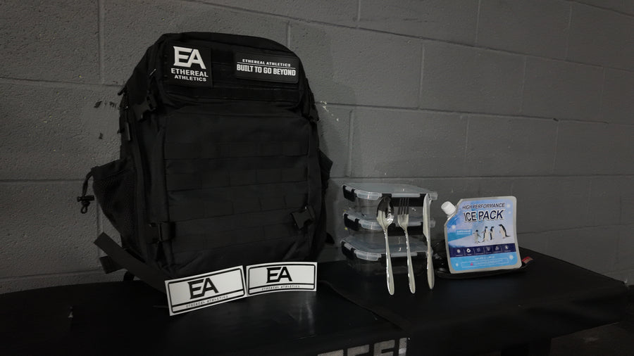 Ethereal Performance Pack 45L meal prep gym backpack