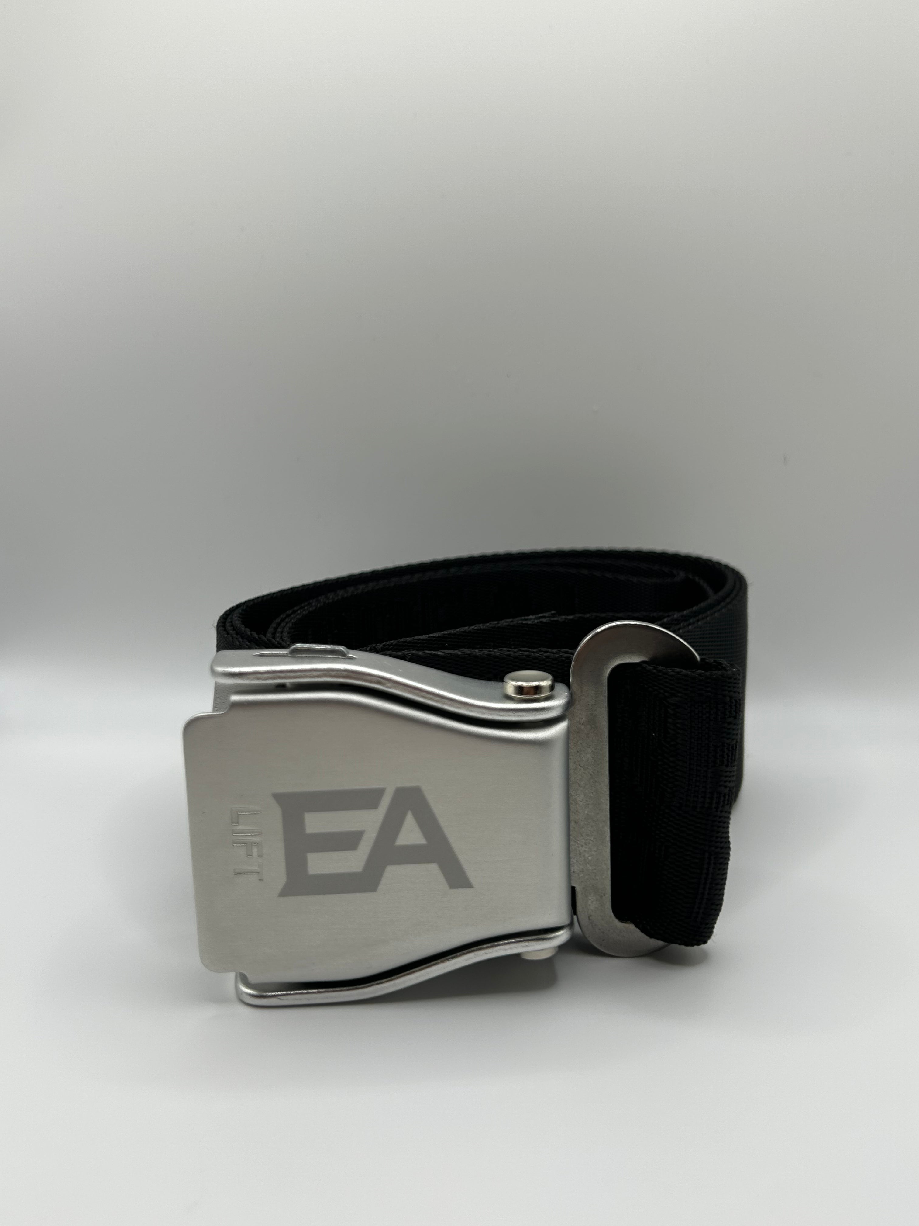 Ethereal Athletics leg extension gym seatbelt with aluminum buckle